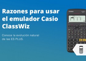 3 razones para usar el emulador de la calculadora CASIO ClassWiz | Recurso educativo 734042