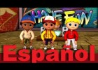 Cabeza Hombros Rodillas y Pies - LittleBabyBum Canciones infantiles HD 3D | Recurso educativo 748721