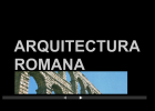 Imágenes de arquitectura romana | Recurso educativo 753698