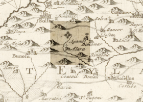 Cartografia del castell d'Alarò | Recurso educativo 776131