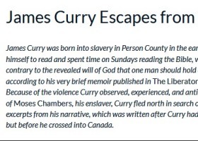 Liberdade de James Curry | Recurso educativo 786410