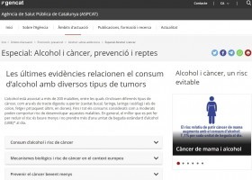 Alcohol i càncer | Recurso educativo 787252