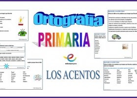 20 Fichas de ortografía para Primaria. Los acentos | Recurso educativo 598093